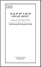 Quilts of Valor Grand March Concert Band sheet music cover